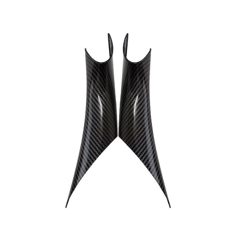 2x for BMW 3 4 Series F30 F35 2012-18 Carbon Fiber Inner Door Handle Pull Cover