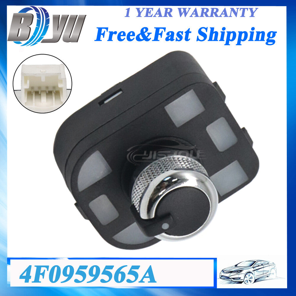 4F0959565A for Audi A1 A2 A3 Q7 TT S6 Electric Rear View Mirror Control Switch