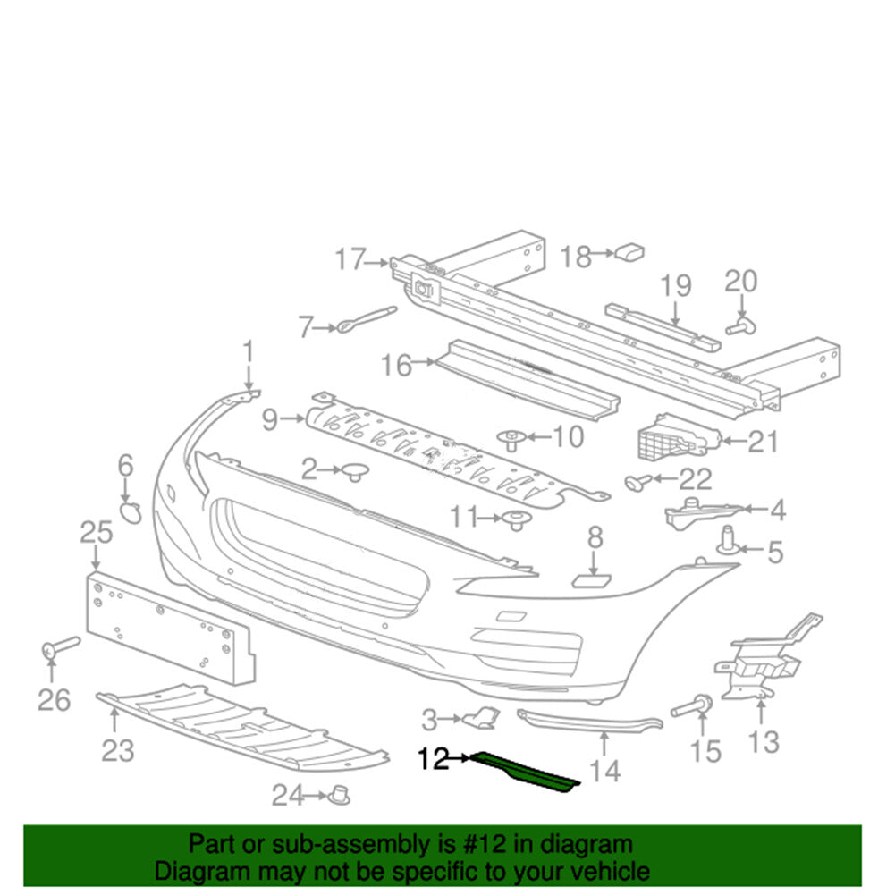 Front Bumper Lower Air Deflectors Skirts Baffle for Jaguar F-Pace 2016-2023