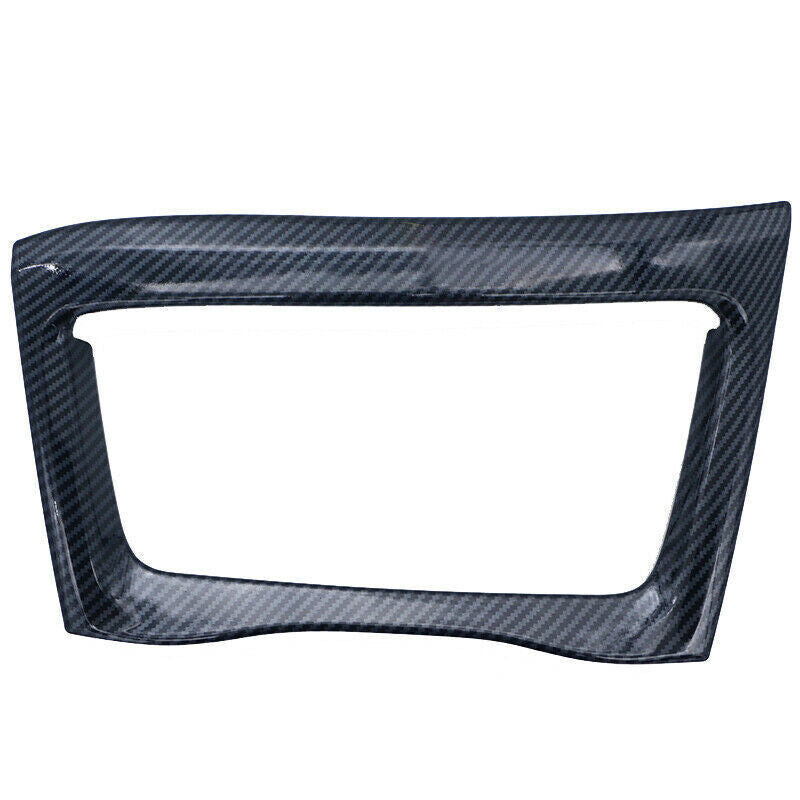 Middle Console Navigation Panel Trim for Honda CRV CR-V 2012-2016 Carbon Fiber