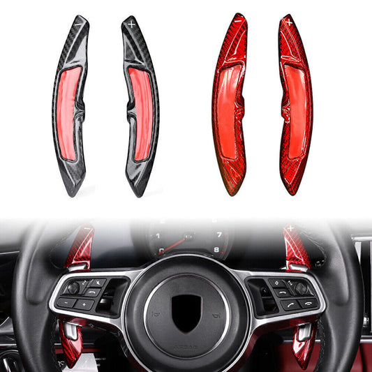 for Porsche Macan for Cayenne 718 2x Car Steering Wheel Shift Paddle Extension