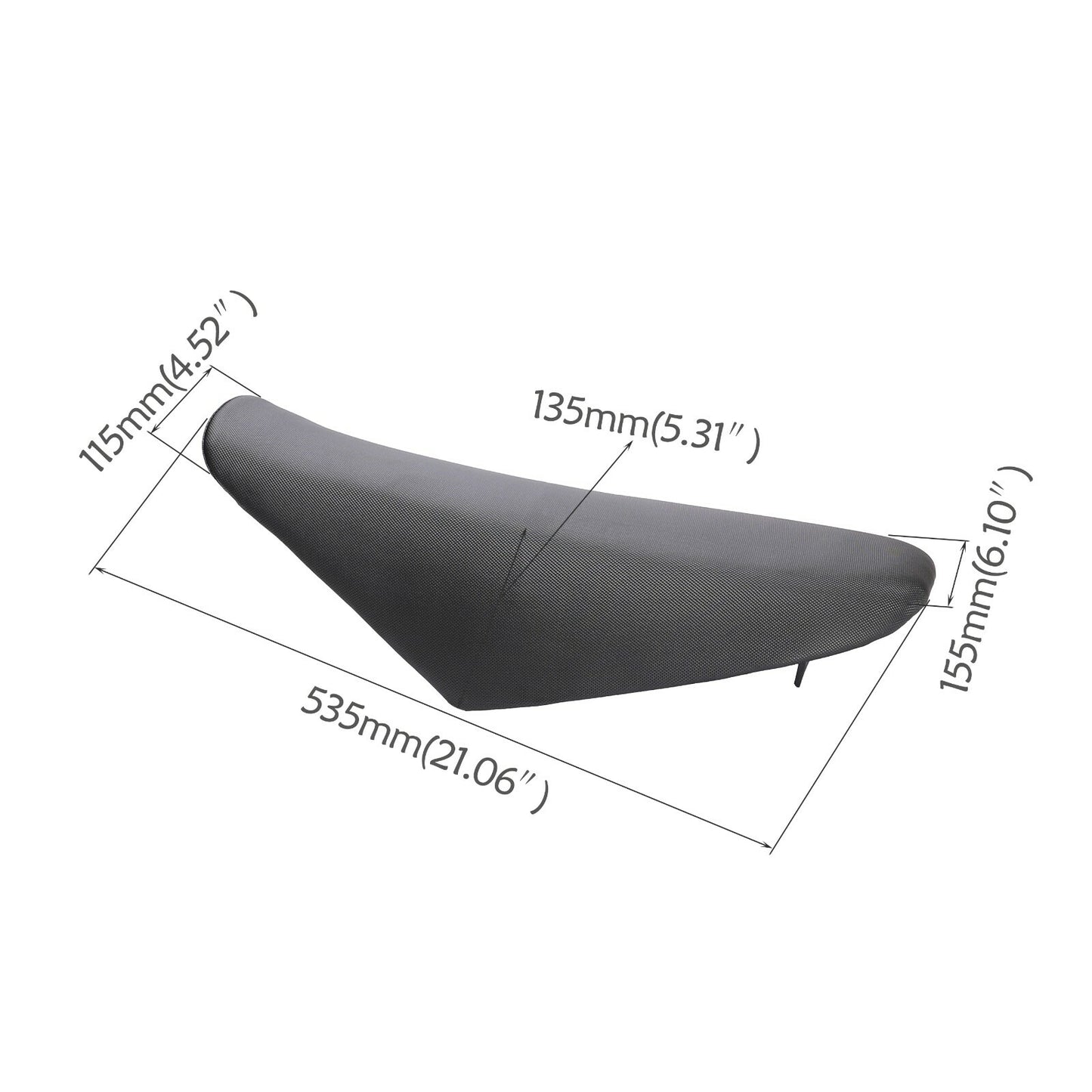 Plastic mudguard kit for seat suitable for CRF70 XR70 Thumpstar Dirt Pit bicycles 125cc 140cc 160cc