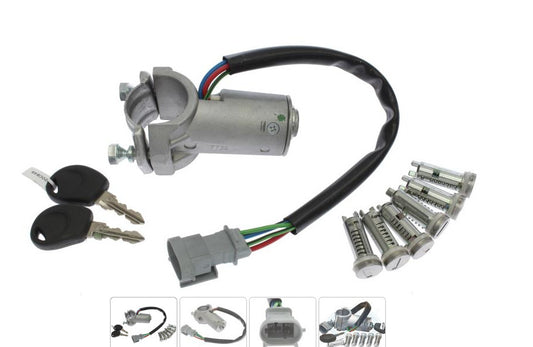 New Ignition Lock Cylinder 2 Keys 6 lock cylinders Set for IVECO Daily 99-06