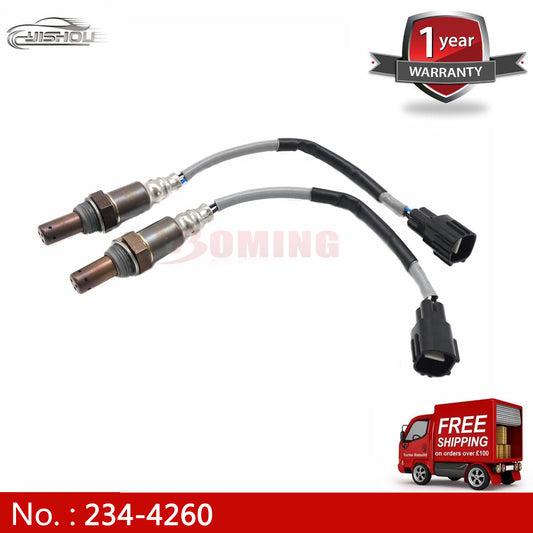 Two upstream/downstream oxygen sensors for Toyota for Camry , for Lexus ES300, and for Avalon (model 2344260).