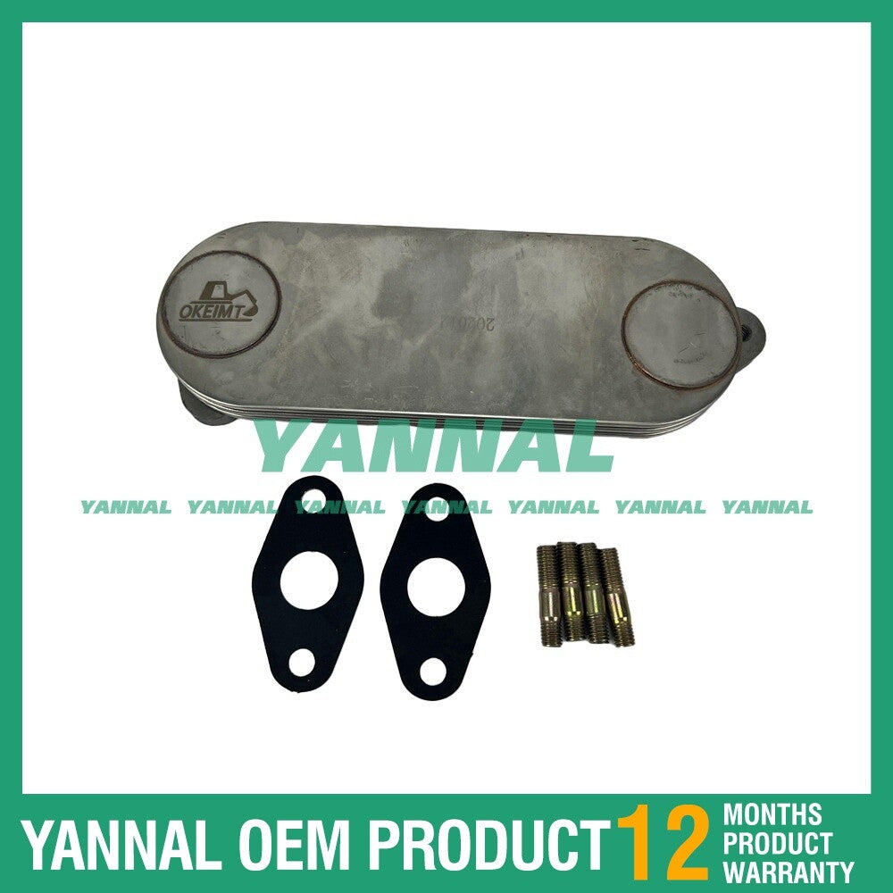 Oil cooler core suitable for Nissan BD30 forklift diesel engine
