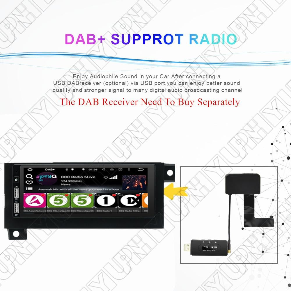 6.8For Android 13 Car Stereo Radio GPS Carplay for Chrysler / for Dodge / for Plymouth