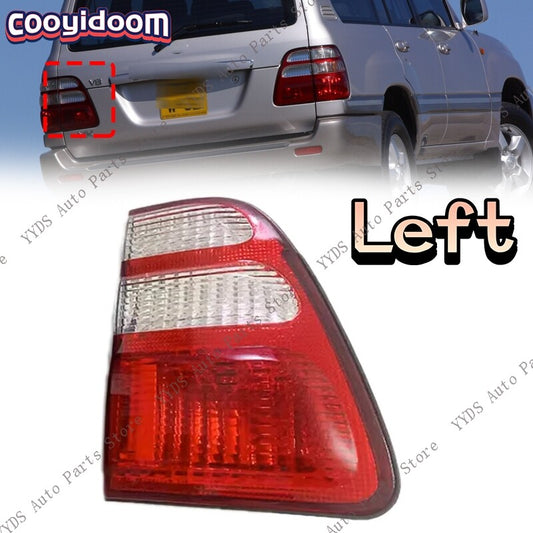 LH for Toyota for Land Cruiser 100 LC100 1998-2005 Inner Taillight Taillamp No Bulb