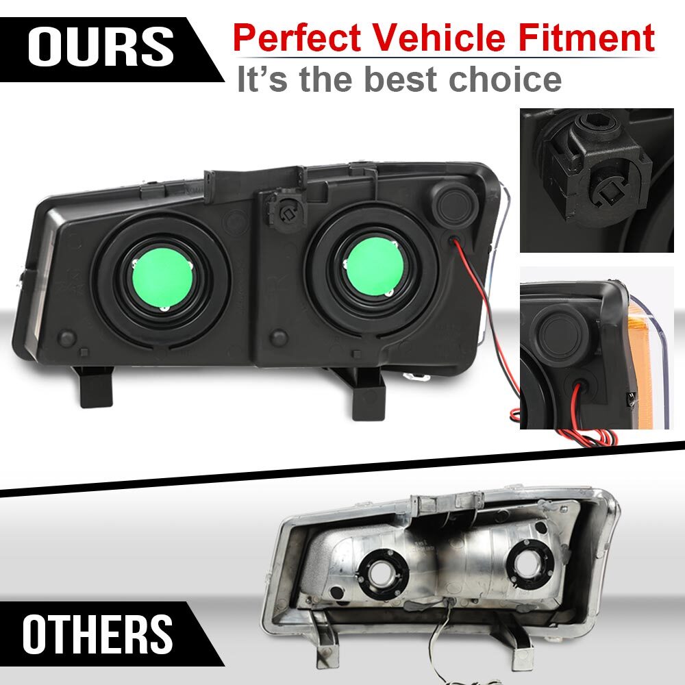 2003 - 07 Black, Purple, and Red LED DRL Waterfront Platform