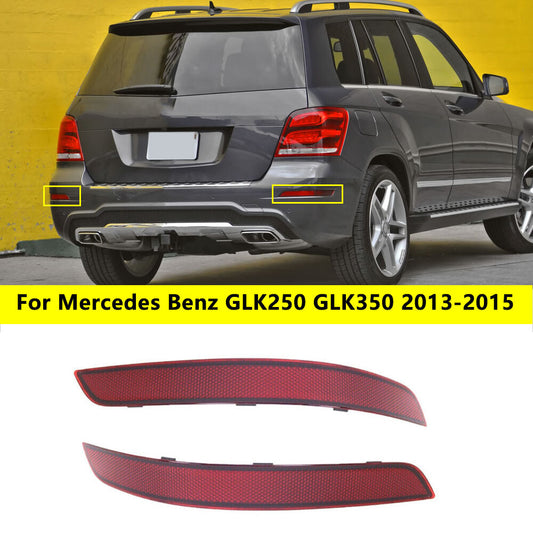 1Pair Rear Left Right Bumper Reflector Lights for Mercedes-Benz GLK250 GLK350