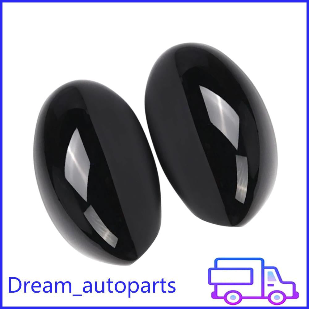 Left Right Side View Mirror Cover Cap for Mini Cooper R50 R53 Hatchback 00-06