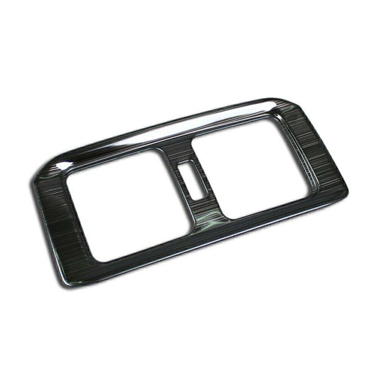Rear Air Condition Vent Outlet Cover Trim Black Titanium for Toyota RAV4 2019 20