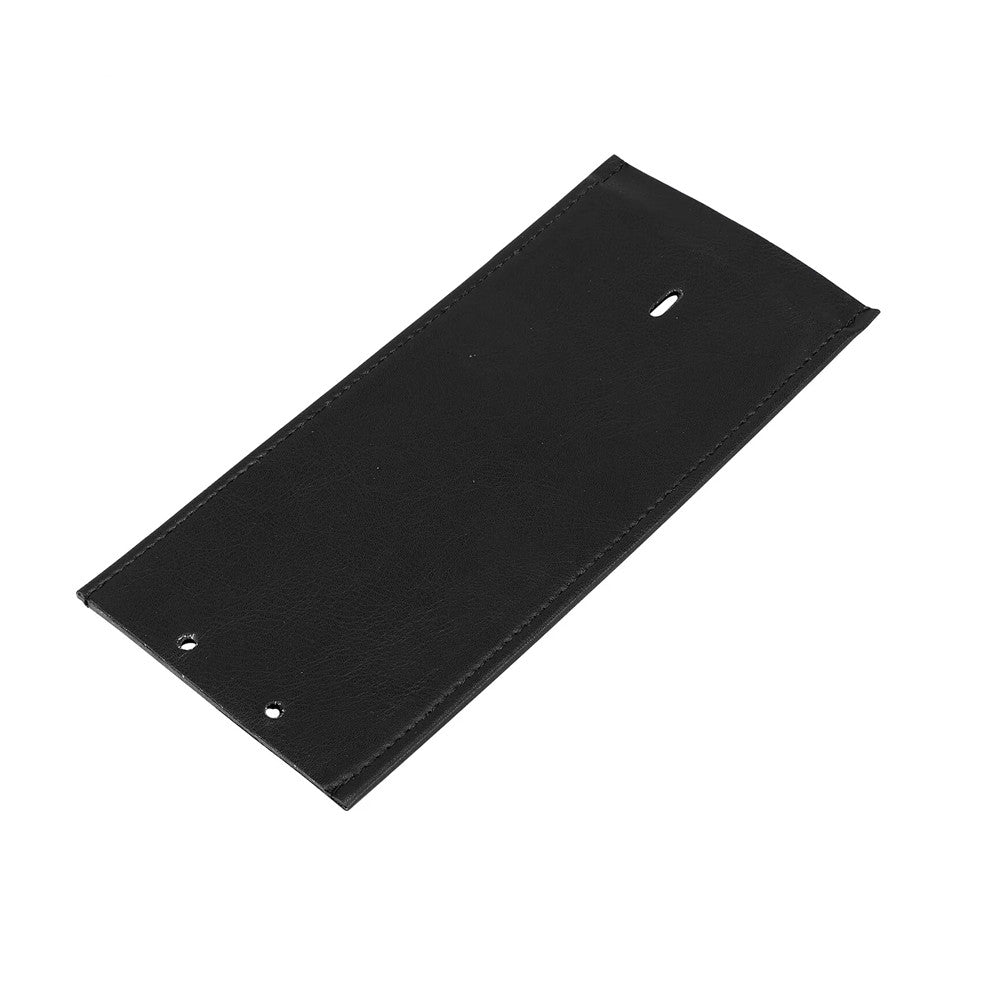 Black PU Leather Fuel Gas Tank Panel Bib Fit for Harley Softail 00-17 Dyna FXDWG