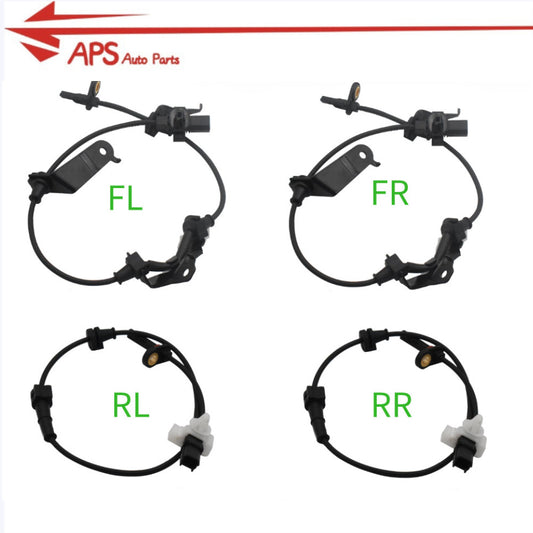 x 1 set of ABS wheel speed sensors, front, rear, left, and right alignment: for Acura TSX 2009-2014