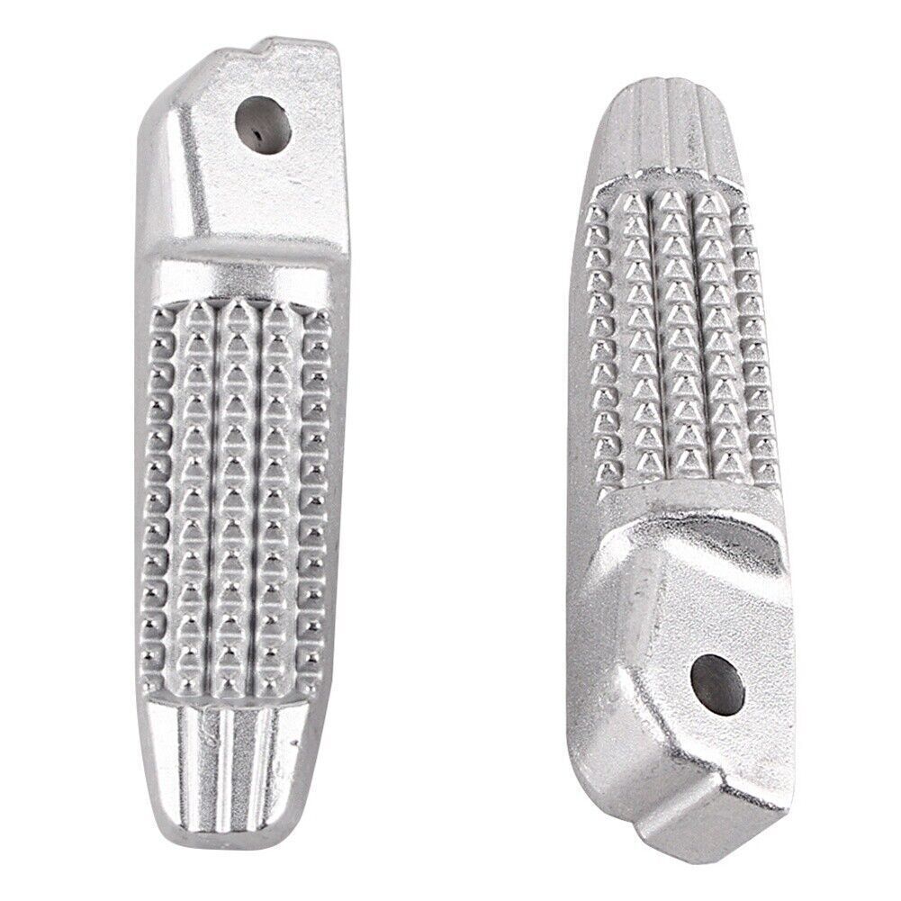 Fit for BMW K1200R 2004 - 2008 Rider Front Foot Pegs Footrests Footpegs Kit Silver