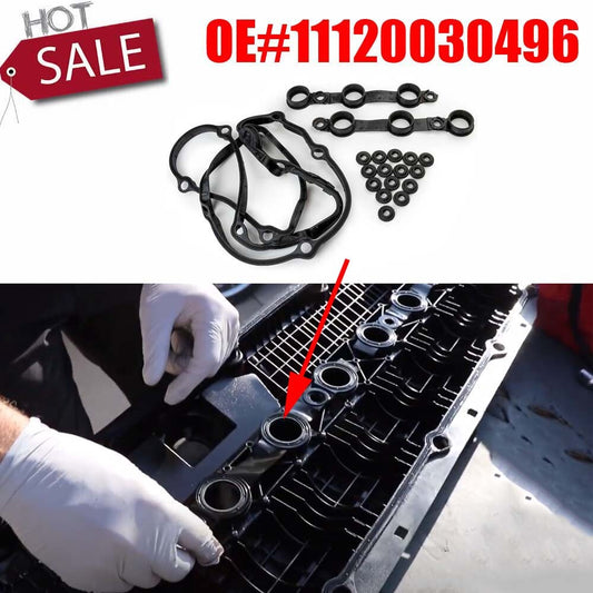 Valve Cover Gasket 15 Bolt Seals/Washers for BMW E39 E46 E53 E60 E83 325i 330i
