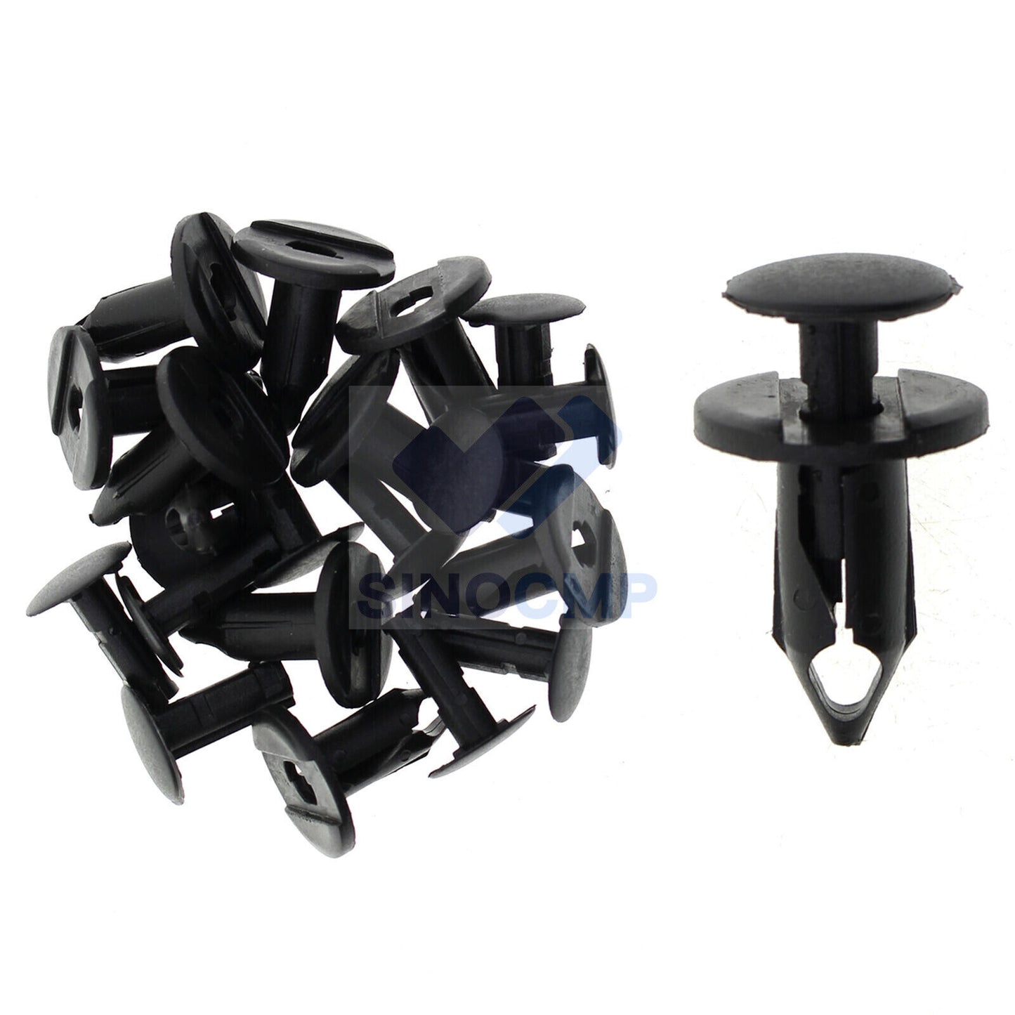 40X/Set Auto Push Retainer Pin Body Bumper Rivet Trim Moulding Clip Parts Kit