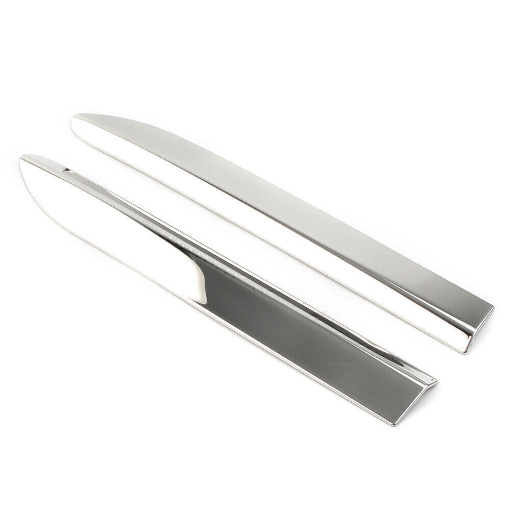 2pcs Chrome Front Corner Protector Cover Trim Fit for Subaru Fitester SK 2019-2021
