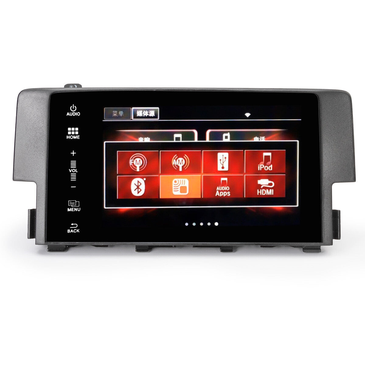 Compatible with for Honda for Civic 2016 - 2018 39710-TBA-A11 Radio Navigation LCD Touchscreen