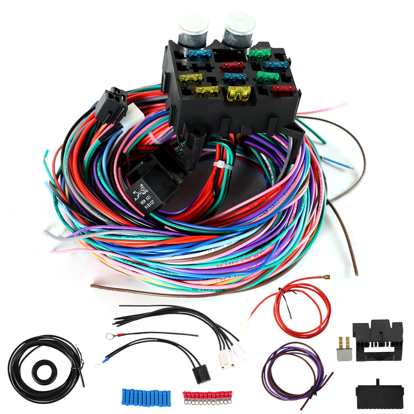 12 Circuit Wiring Harness Wire Kit for Chevrolet Pickup Truck Universal
