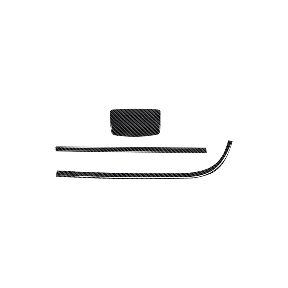 3X Carbon Fiber Passenger Dashboard Panel Cover Trim for RAM Promaster 2014-2021