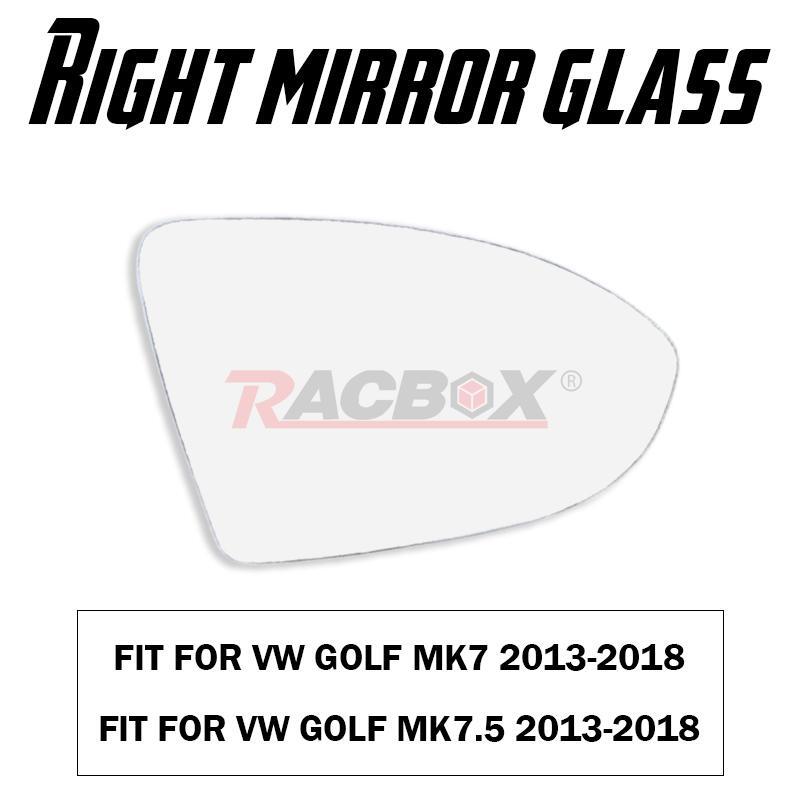 RIGHT Side for VW for GOLF MK7/MK7.5 2013-2018 MIRROR GLASS WITH HEATED BACK PLATE