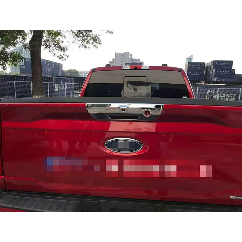 for Ford F150 F-150 2021-2023 Chrome Rear Door Tail Tailgate Handle Cover Trim