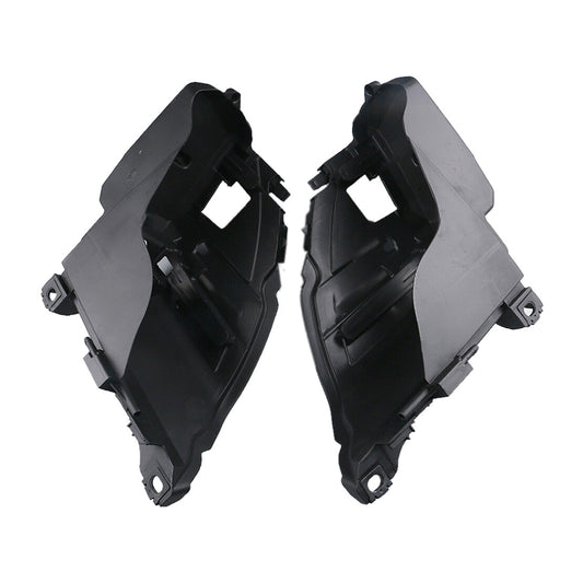 Pair Front Headlight Lamp Bracket Holder Mount Support for Audi Q7 10-15 4L