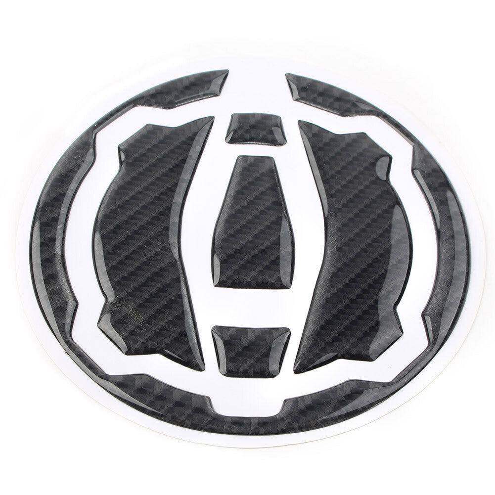 for Kawasaki 400 650 /Z650 Carbon Fiber Oil Tank Gas Cap Pad Decal