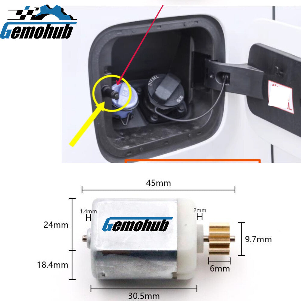 Fuel Door Opener Lock Release Actuator For 2001-2008 for Volvo XC70