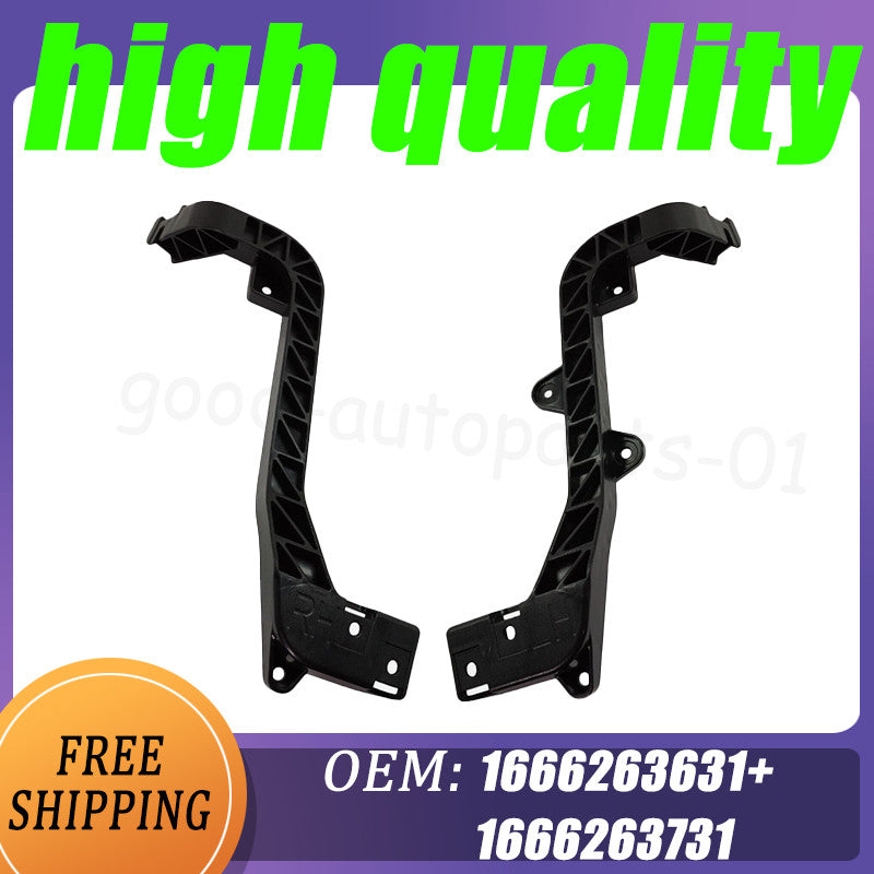 1 dual front bumper radiator support bracket for Mercedes W166 X166 ML class