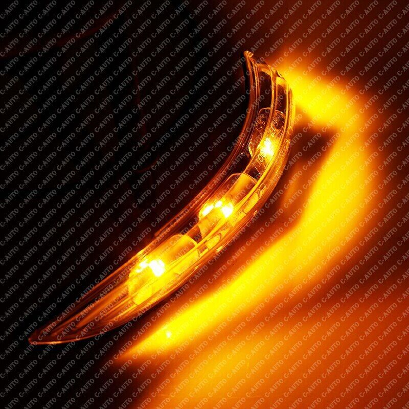 Left for Hyundai for Genesis Coupe 2009-2014: Side turn signal rearview mirror light