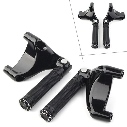 Black Rear Passenger Footrest Peg Mount Fit for Harley Sportster XL883 1200 04-13