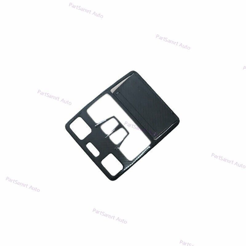 Carbon Fiber Steel Front Reading Light Frame Cover Trim for Ford Escape 2020-22