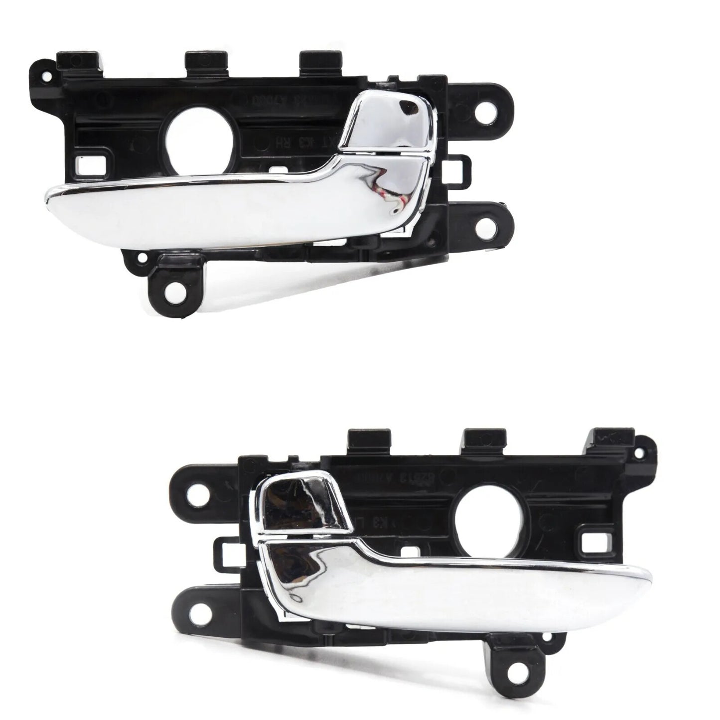 for Kia Forte Forte5 2010-13 Left  Right Interior Door Handles Chrome Set of 4
