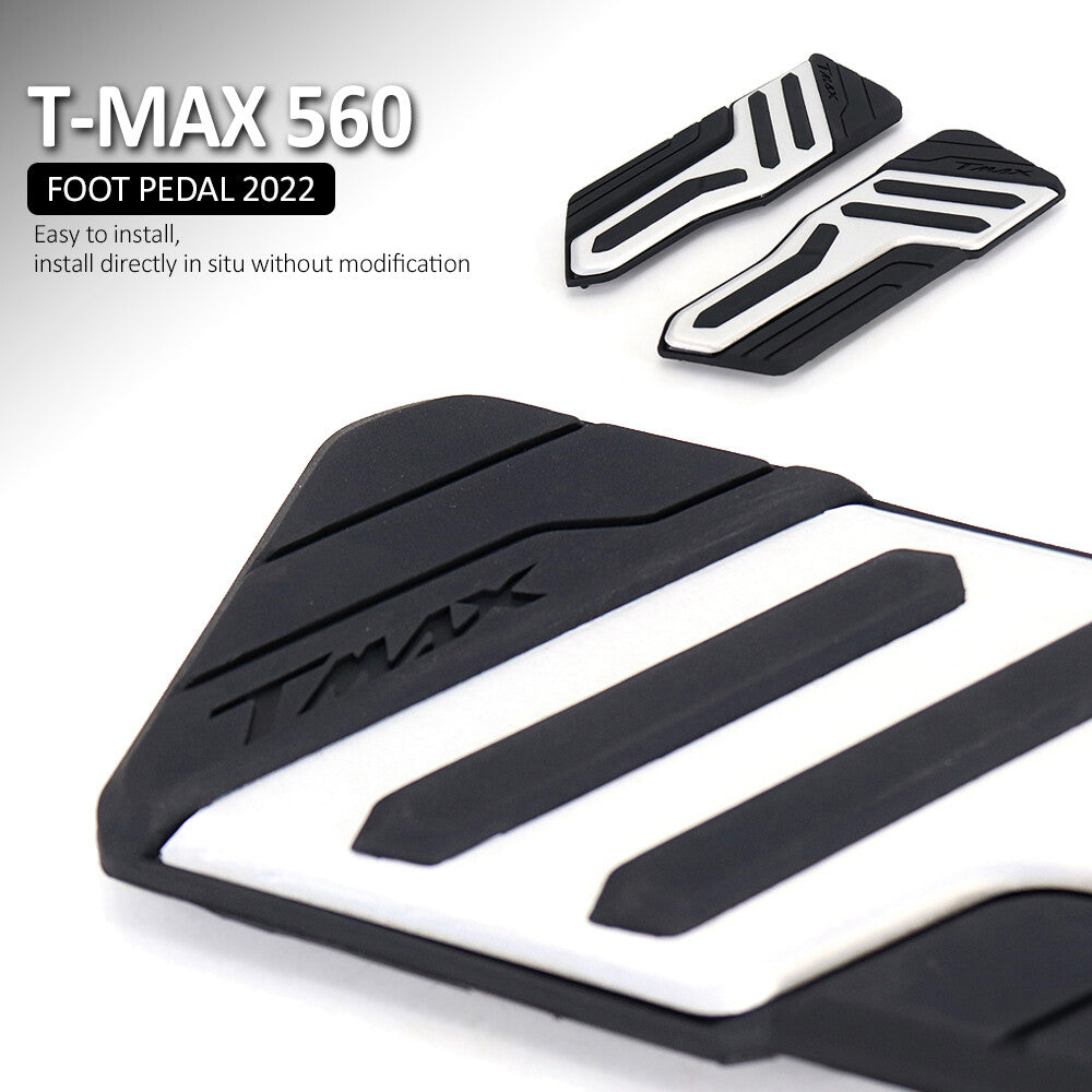 for Yamaha TMAX560 Foot Pegs Plate Skidproof Pedal Plate Footrest Footpads