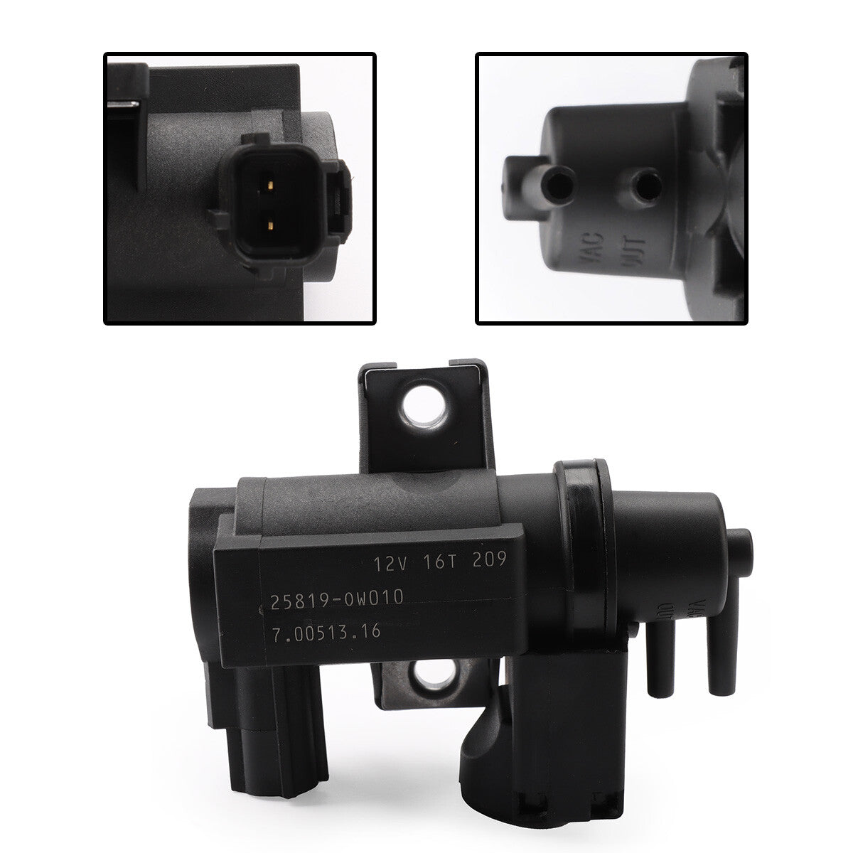 25819-0W010 Turbocharger Solenoid Valve Suitable for LEXUS RC350/300/200T 2009-14