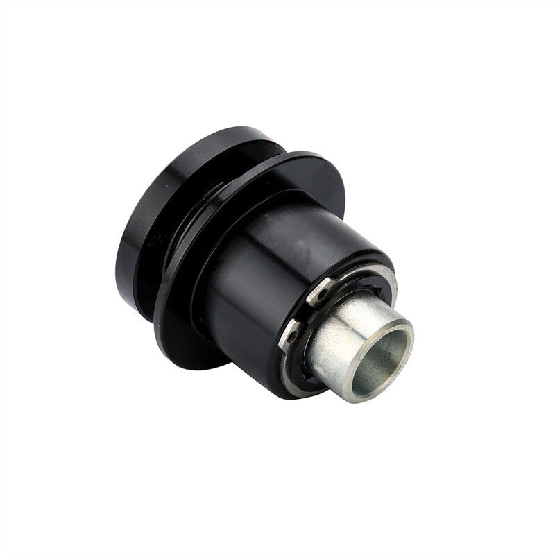 360¡ã Steering Wheel Quick Release Disconnect 3 Hole Hub Adapter Aluminum Black