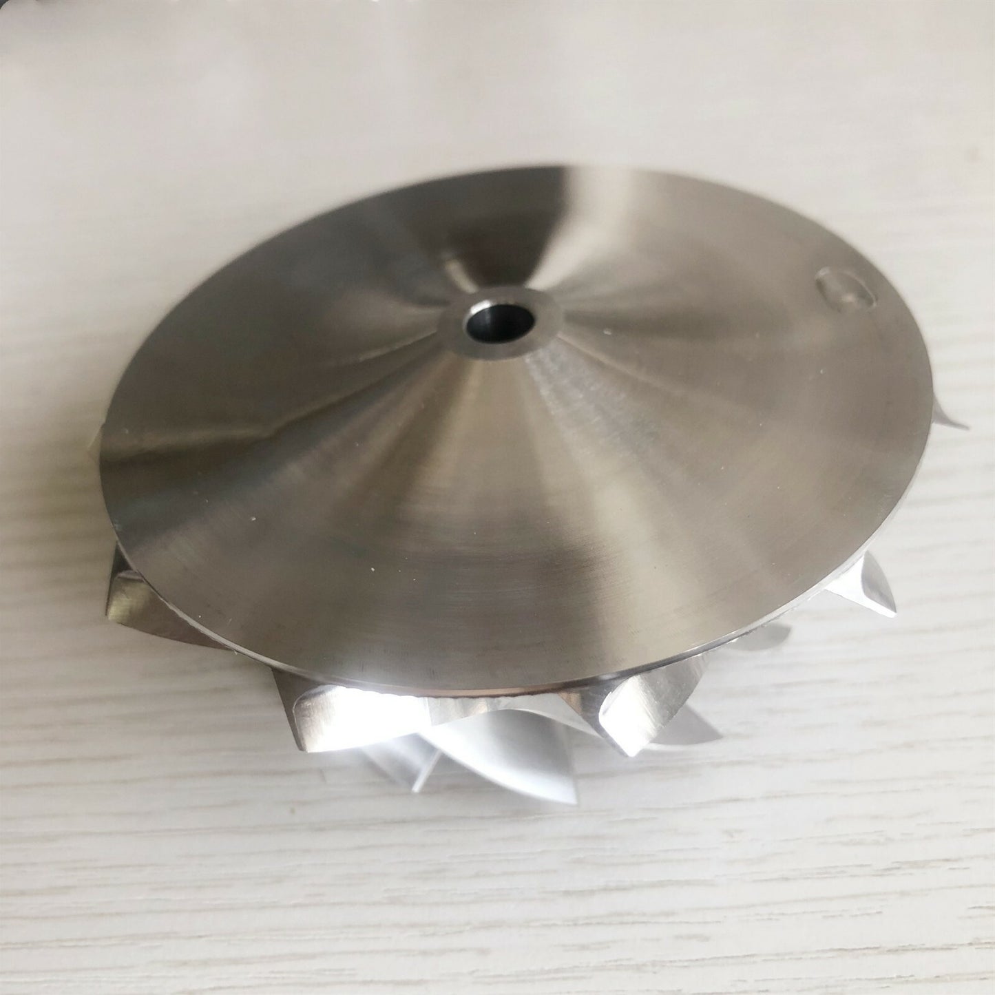 HX40 62.45/84.00 mm 11+0 insert performance turbine milling/bulk compressor wheel