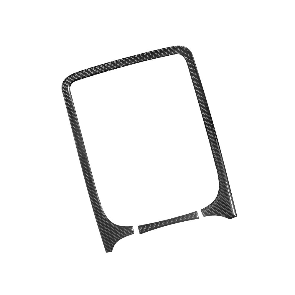 Carbon Fiber Radio Console Surround Frame Trim for Dodge Durango 2014-20 Type B