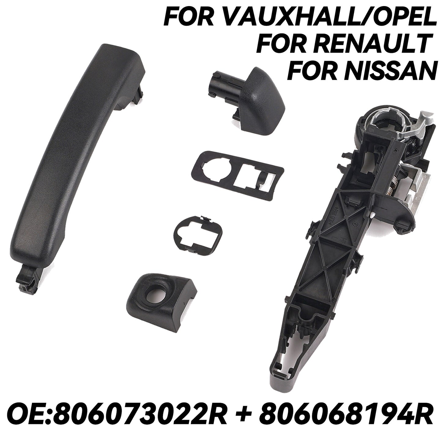 Sliding Door Handle for Renault Master MK3 for Vauxhall Movano for Nissan 806071150R AU