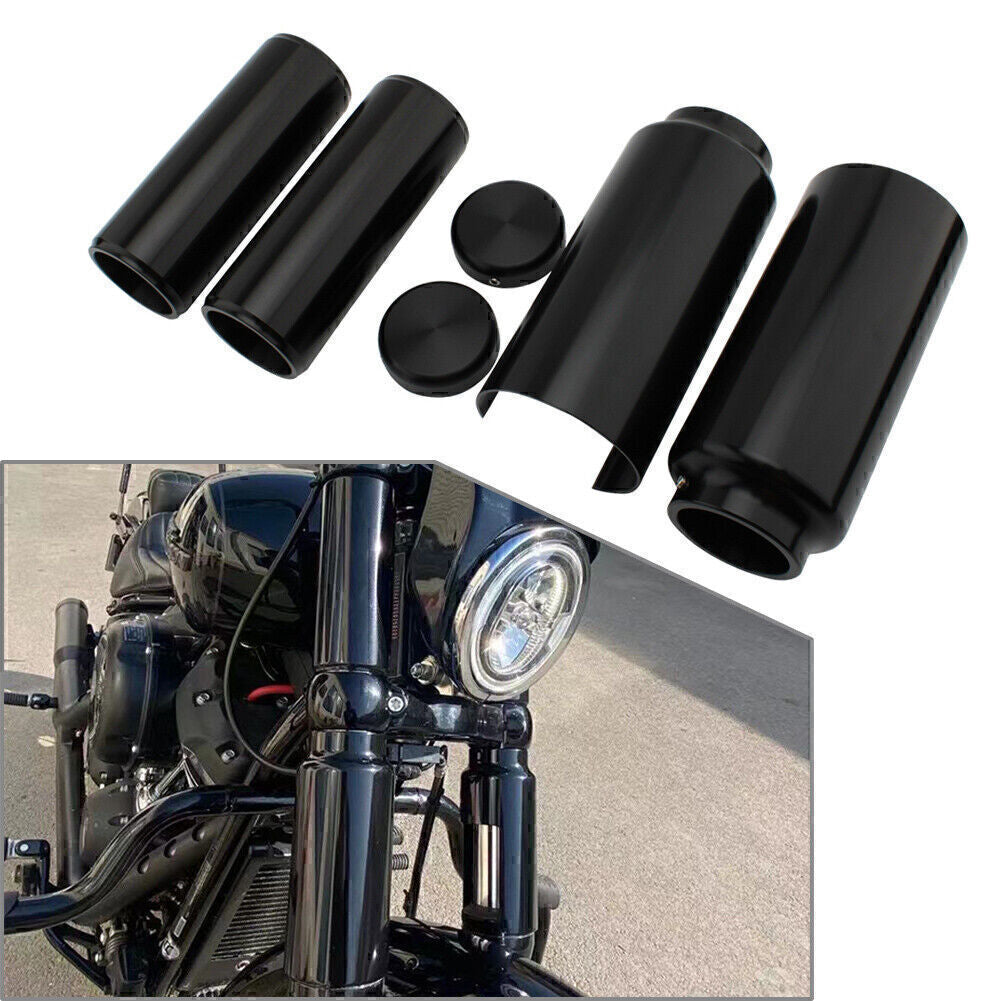 Full Fork Cover for HARLEY-DAVIDSON SOFTAIL M8 STREET BOB FXBB FXBBS 2018-2023