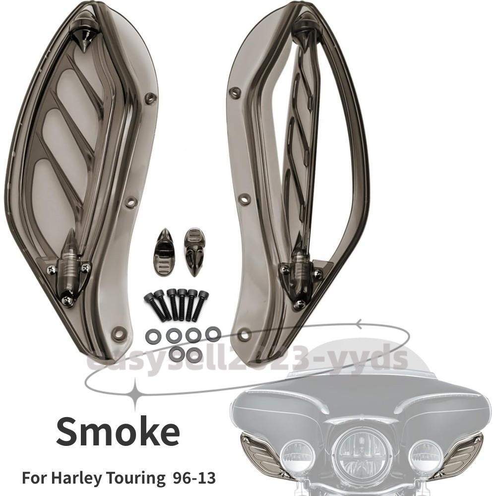 Adjustable Side Wing Air Deflector Fairing for Harley Electra Street Glide96-13
