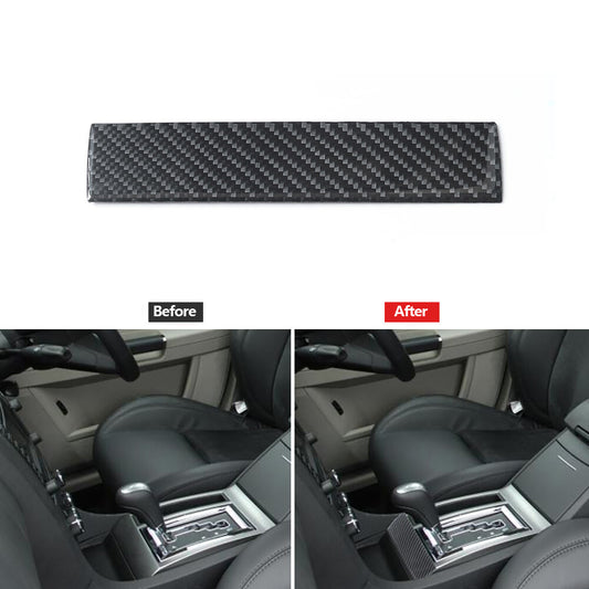 Carbon Fiber Shifter Control Accent Cover Trim Decor for Chrysler 300 2005-2007