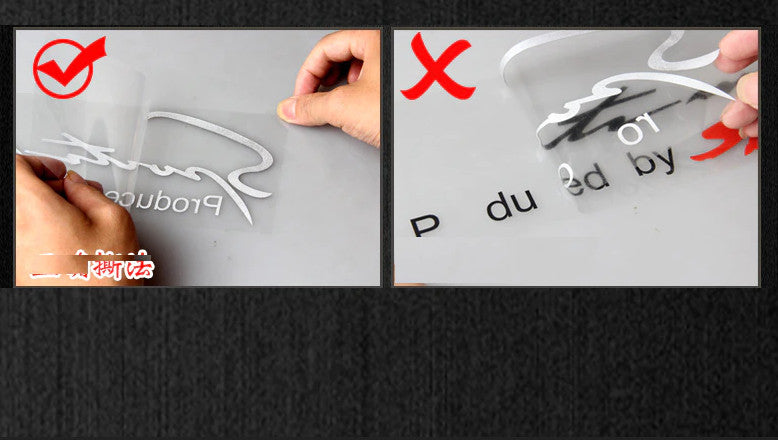 2-Piece White Rearview Mirror Sticker Badge for Alfa Romeo for Stelvio Accessories