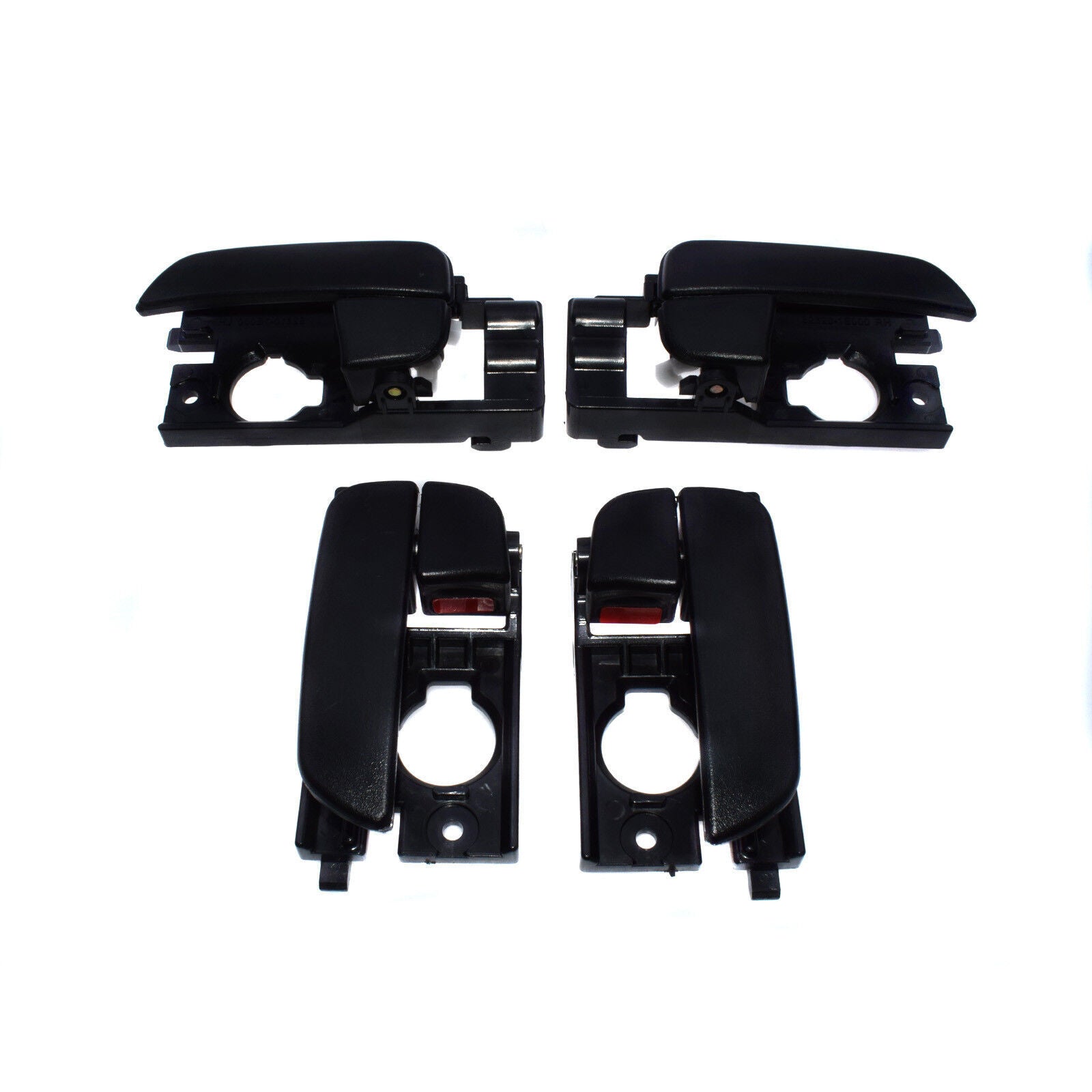 for Hyundai Accent 2007-11 Set 4 Interior Door Handle Front Rear Left Right Kit