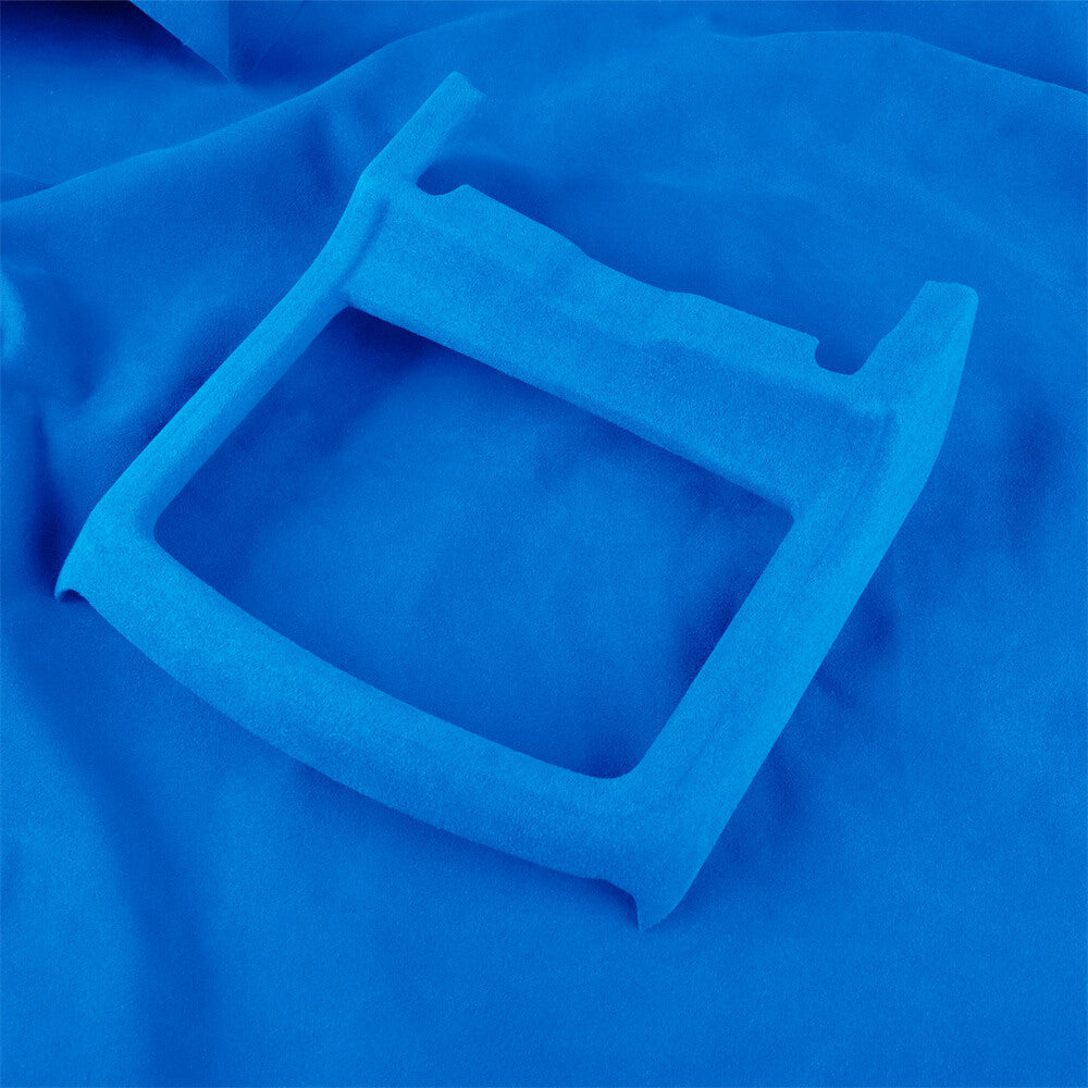 Suede Blue Central Water Cup Holder Frame Panel Cover for Dodge Charger 2015-23