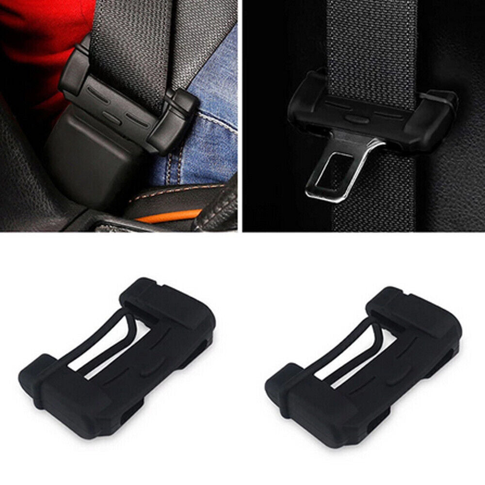 Universal Car for Seat Parts Belt Buckle Clips Silicone Anti-Scratch Protector Cover