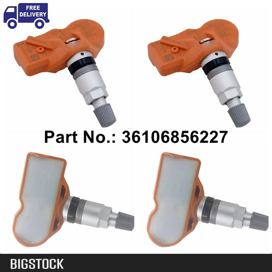 4PCS TPMS Tire Pressure Sensor 36106856227 433Mhz Fit For B M W for Mini Rolls Royce