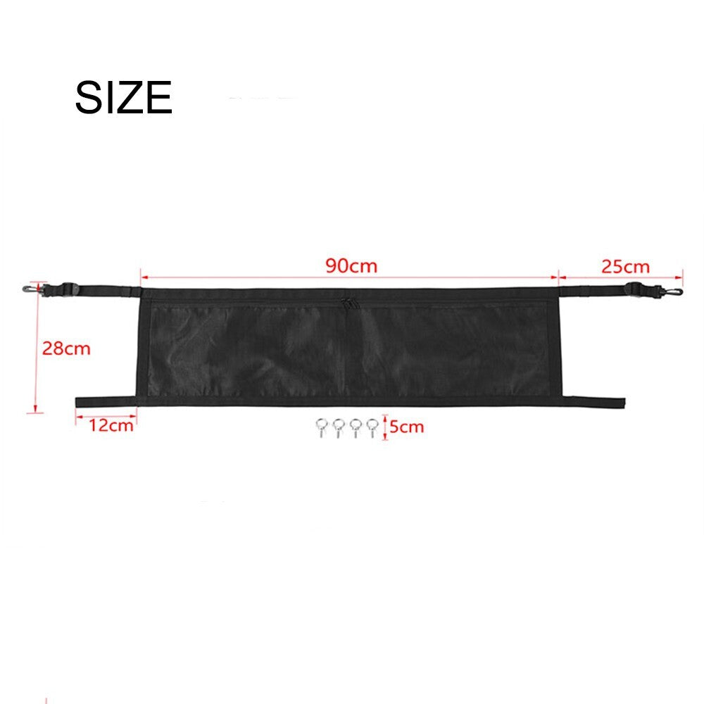 Rear Trunk Cargo Net Luggage Storage Bag Organizer for Suzuki for Jimny 2019-2023