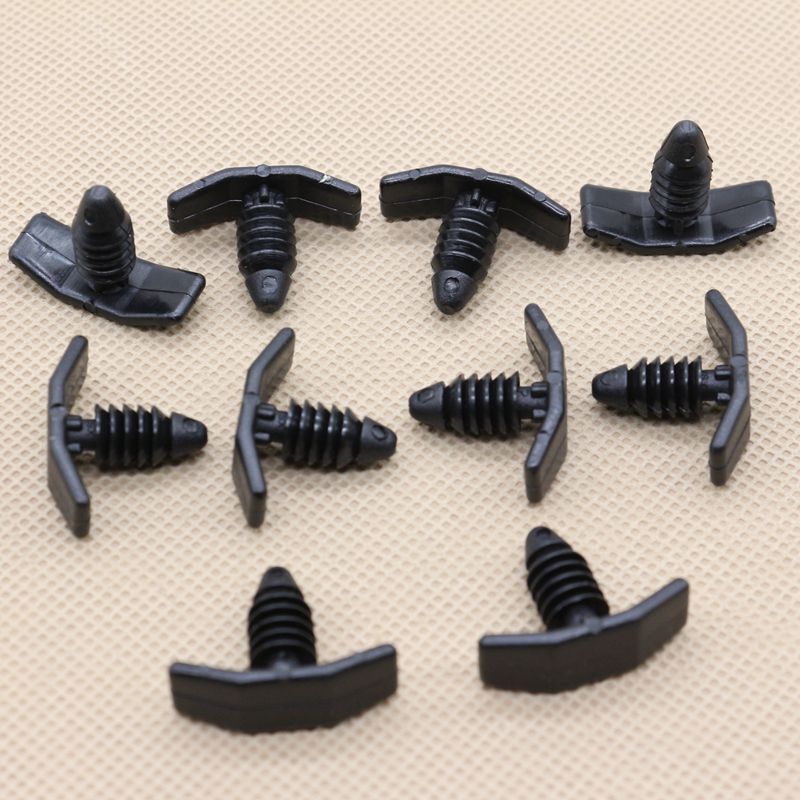 10-Pack Poncho Insulation Fixing Clips for GM 480534 and for Ford 384051S